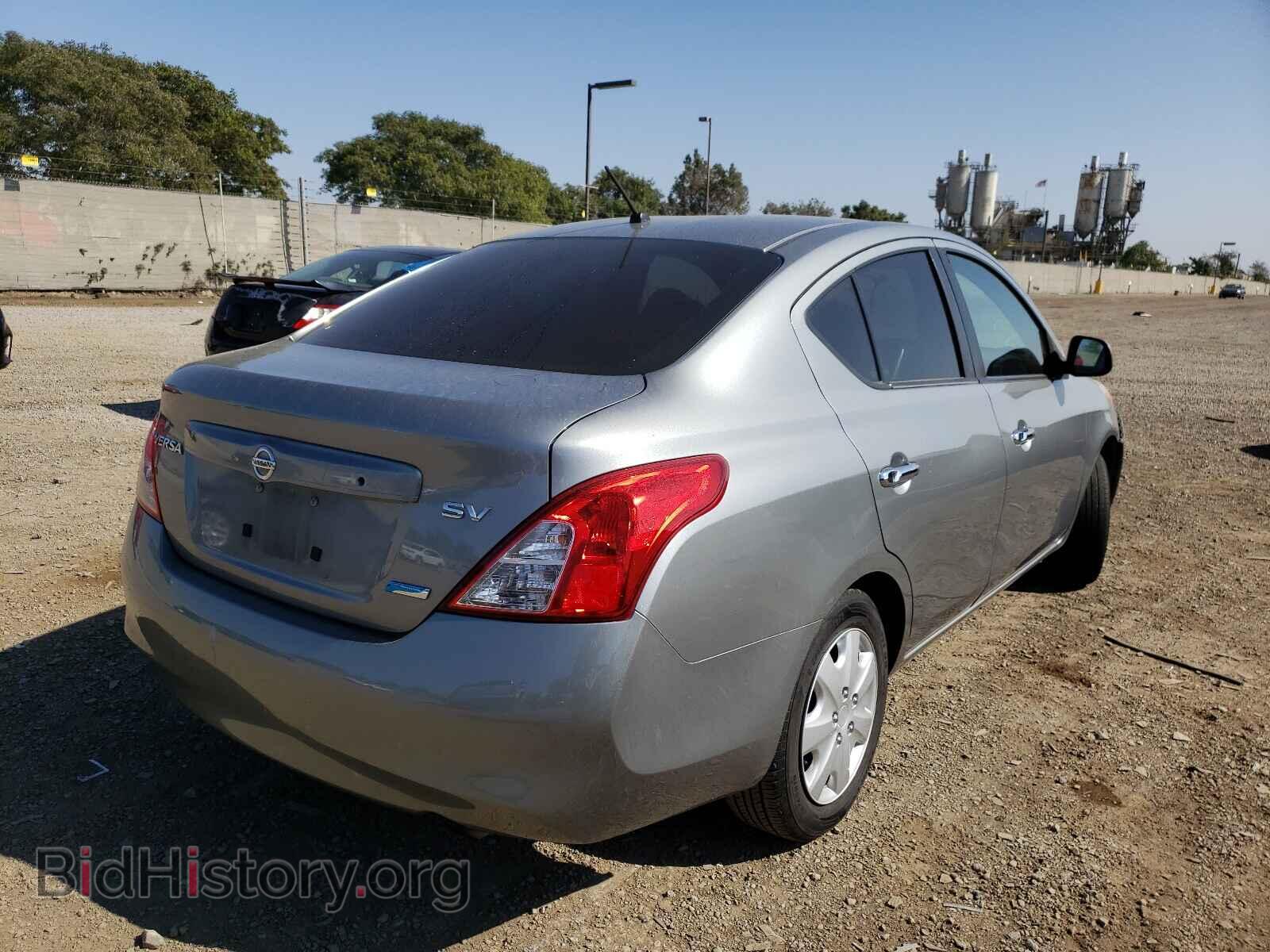 2012 NISSAN VERSA - VIN: 3N1CN7AP6CL822931 - Фото 4