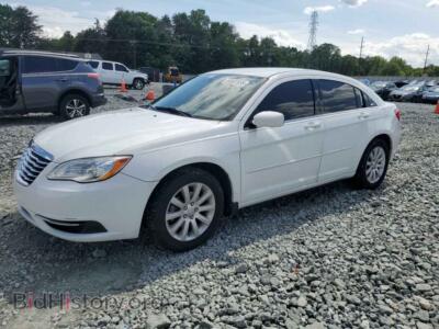 2012 Chrysler 200 Touring, white — VIN 1C3CCBBB7CN191264, Copart