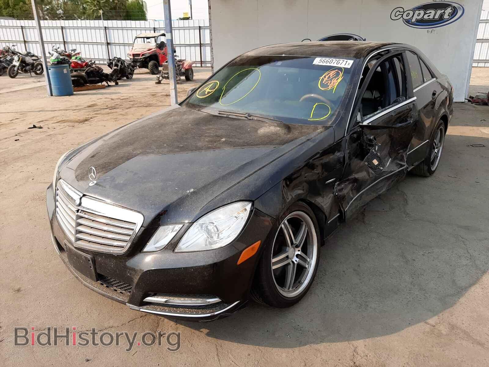 2012 MERCEDES-BENZ E-CLASS - VIN: WDDHF5KB9CA567518 - Фото 2