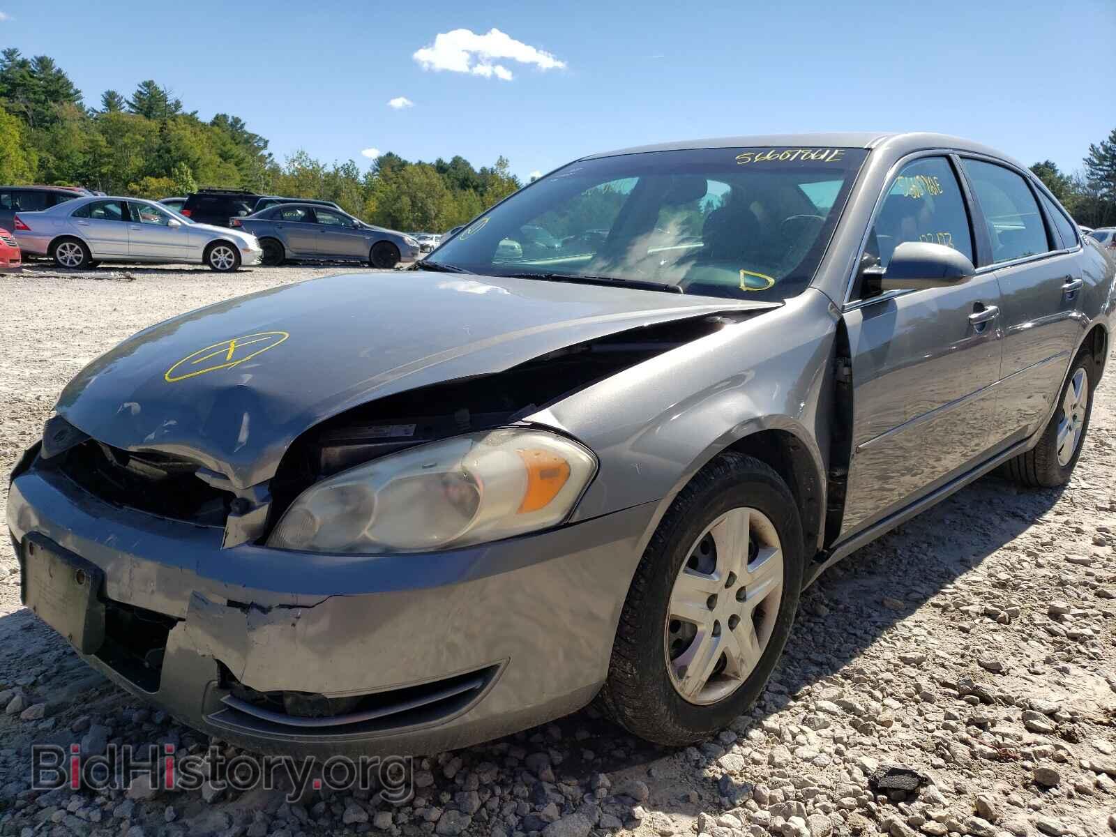 2006 CHEVROLET IMPALA - VIN: 2G1WT58K169250925 - Фото 2