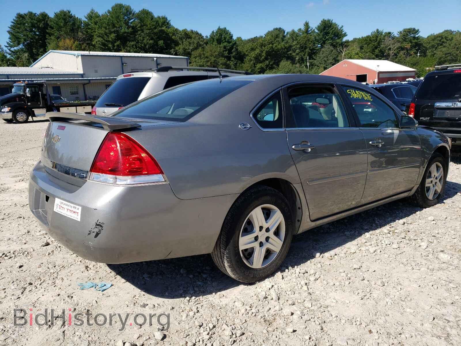 2006 CHEVROLET IMPALA - VIN: 2G1WT58K169250925 - Фото 4