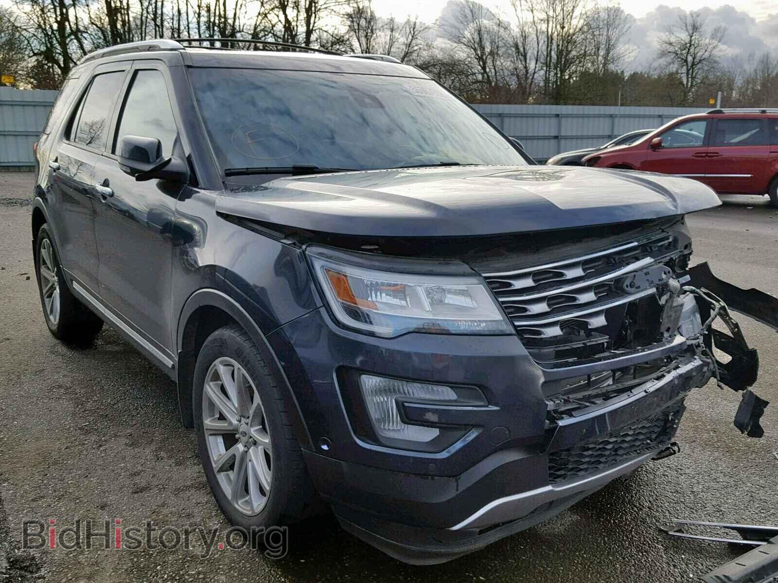 Фотография 1FM5K8F89HGA62507 - FORD EXPLORER L 2017