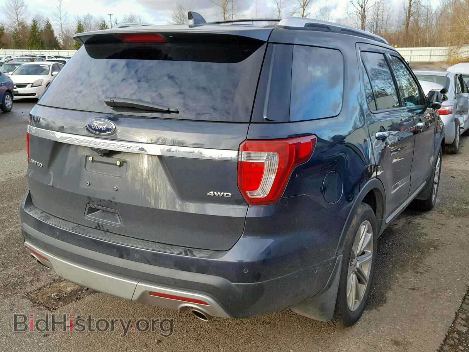 2017 FORD EXPLORER L - VIN: 1FM5K8F89HGA62507 - Фото 4