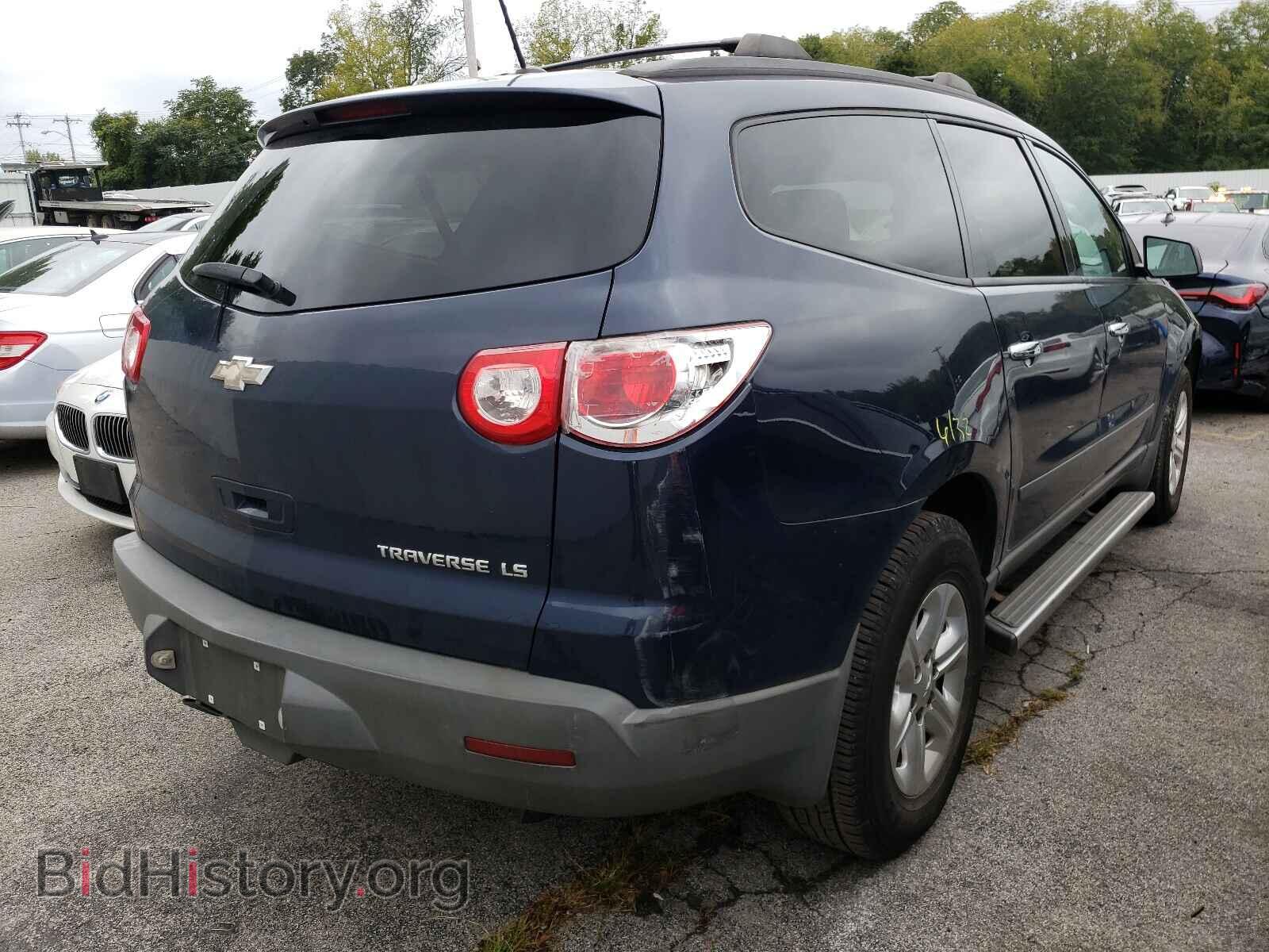 2012 CHEVROLET TRAVERSE - VIN: 1GNKRFEDXCJ307906 - Фото 4