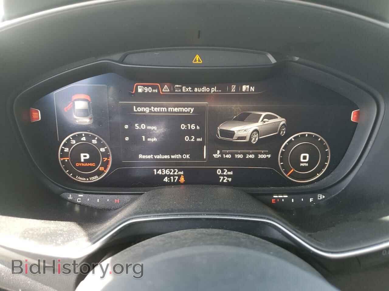 2016 AUDI TT - VIN: TRUC5AFV5G1024294 - Фото 9