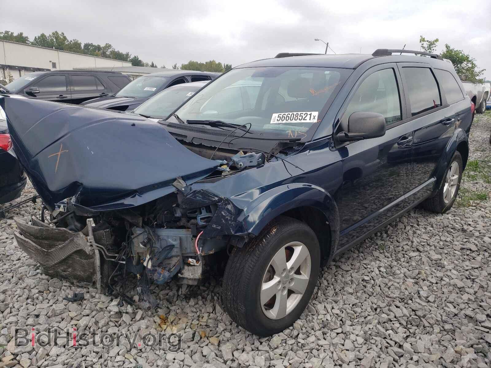 2013 DODGE JOURNEY - VIN: 3C4PDCAB2DT510508 - Фото 2