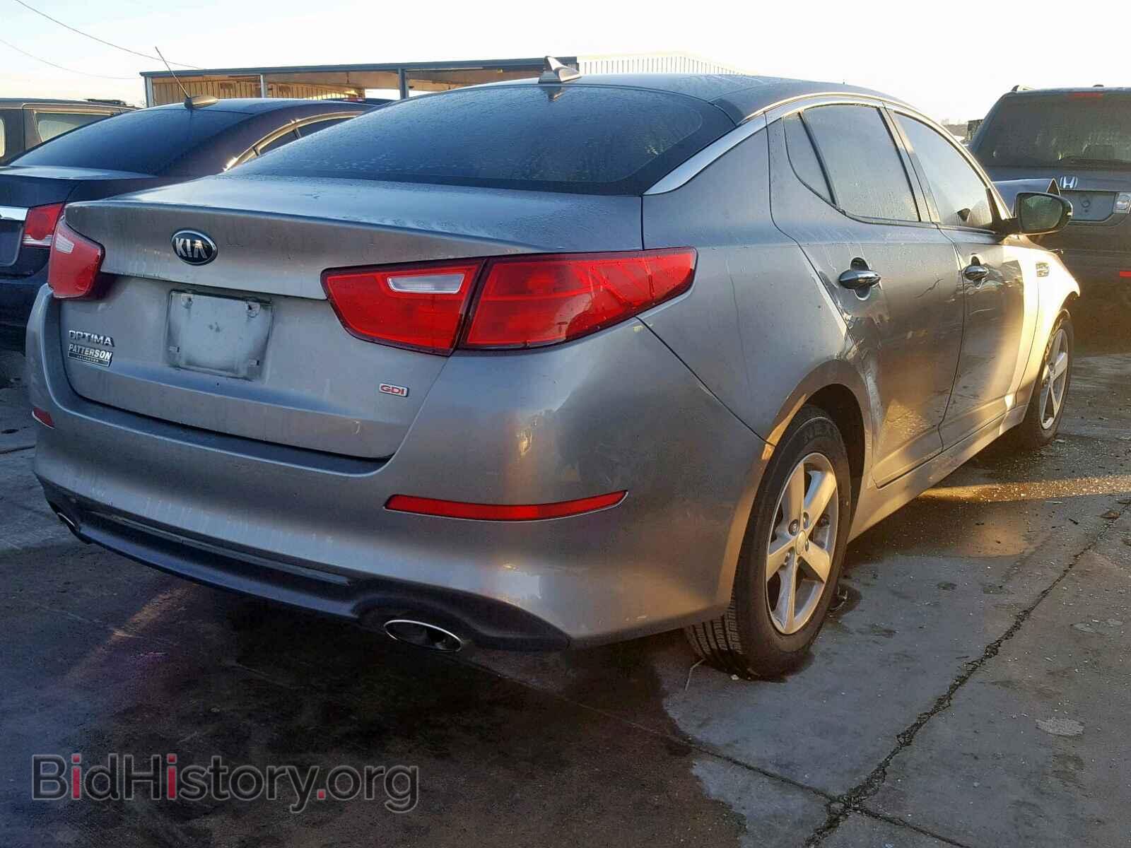 2014 KIA OPTIMA - VIN: 5XXGM4A70EG277985 - Фото 4
