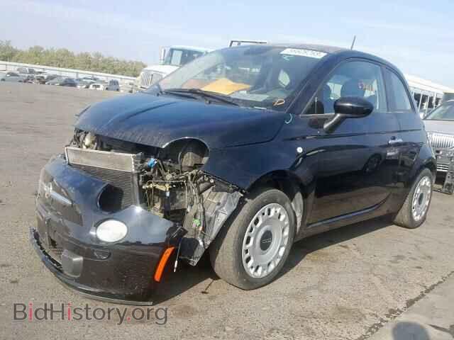 2015 FIAT 500 - VIN: 3C3CFFAR6FT528119 - Фото 2