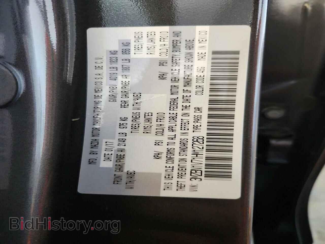 2017 MAZDA 3 - VIN: 3MZBN1V71HM127268 - Photo 13