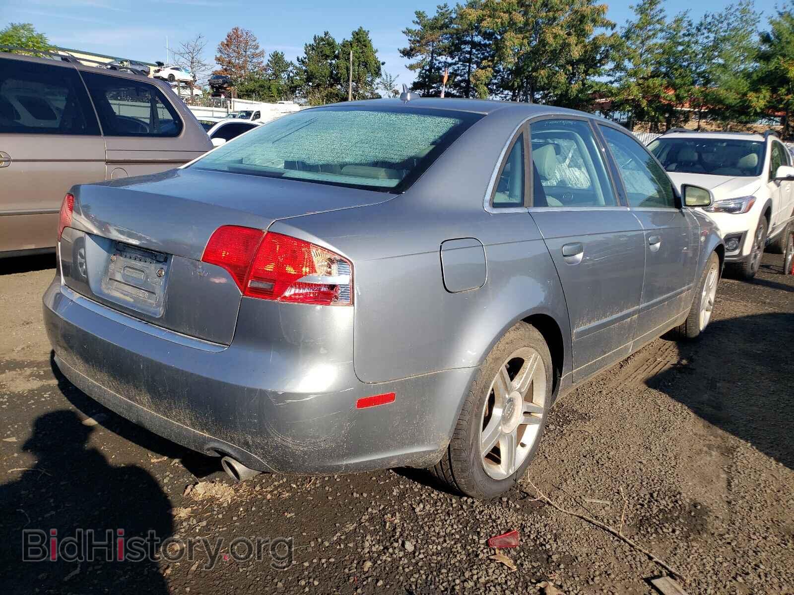 2007 AUDI A4 - VIN: WAUDF78E87A091075 - Фото 4