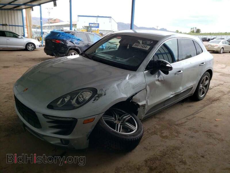2016 Porsche MACAN S (VIN WP1AB2A52GLB55841) — photo 1 of 13, Copart, damage: side