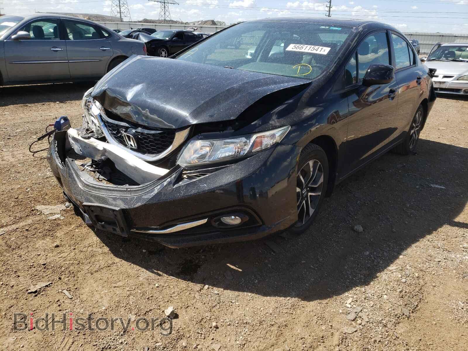 2013 HONDA CIVIC - VIN: 19XFB2F93DE093583 - Фото 2