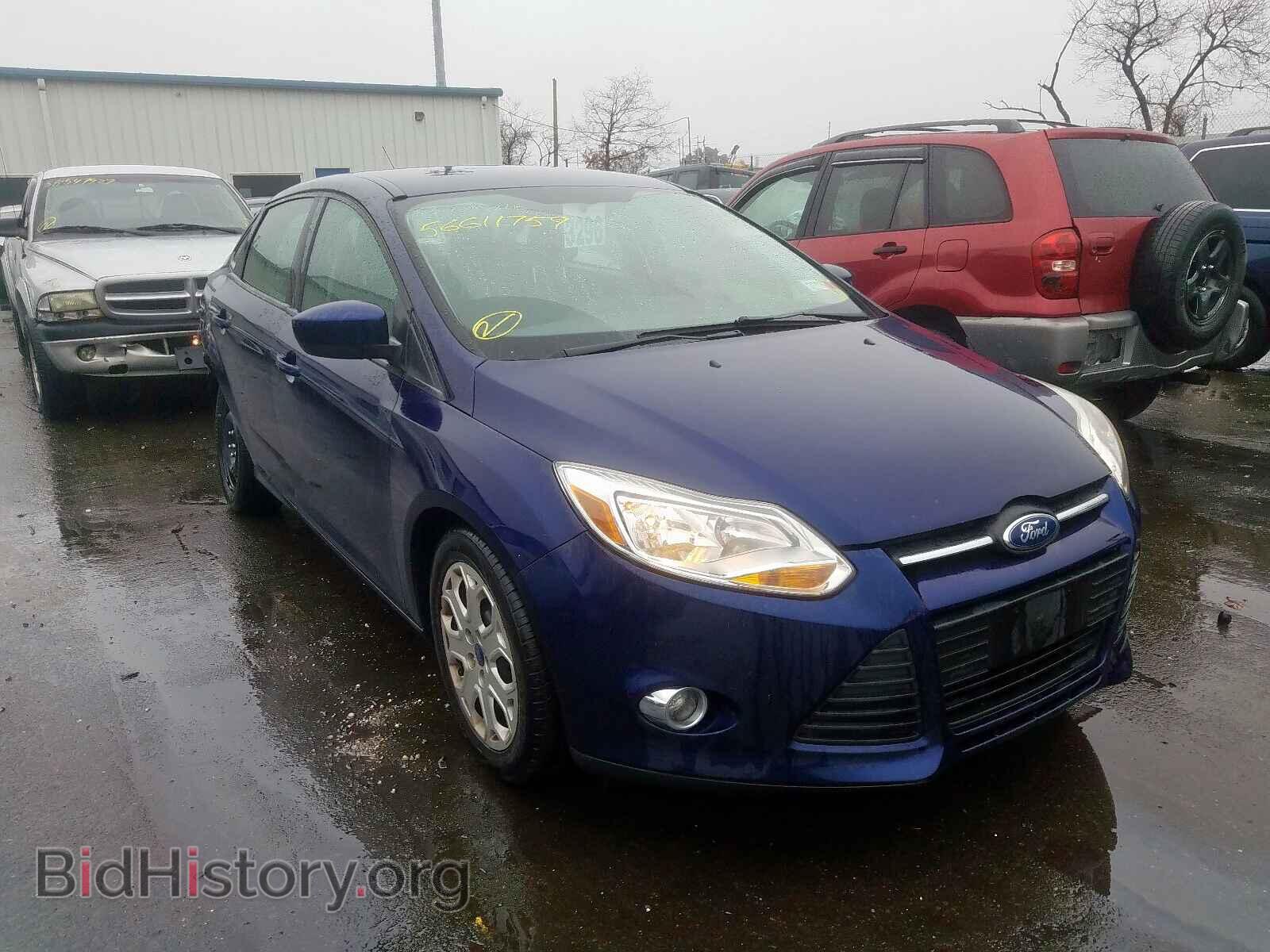 Фотография 1FAHP3F28CL102521 - FORD FOCUS SE 2012