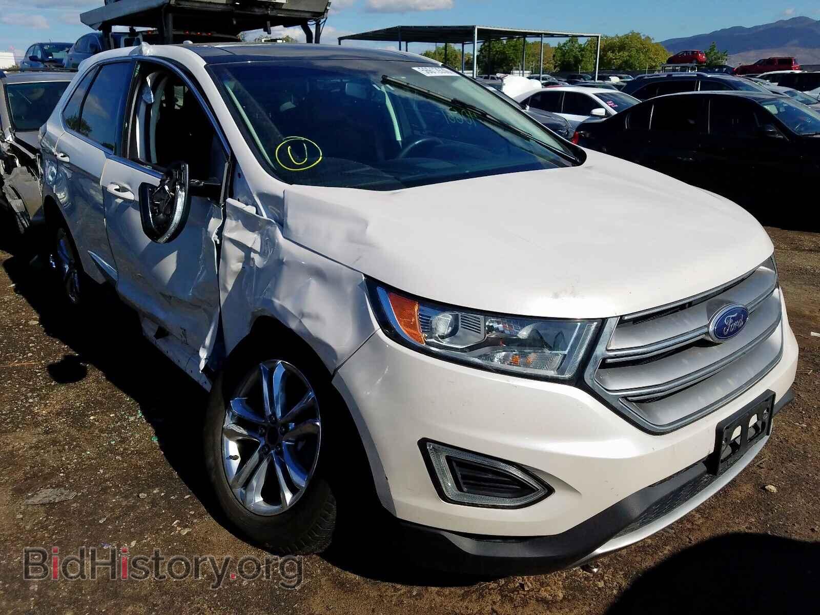 Фотография 2FMPK3J92HBB27779 - FORD EDGE SEL 2017