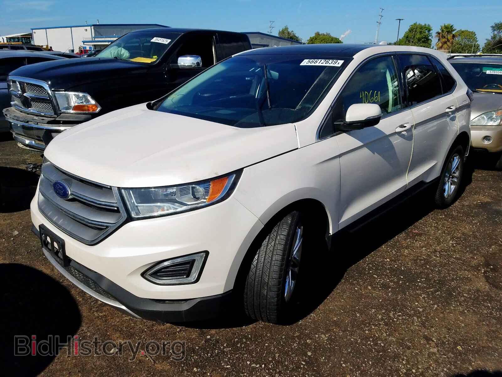 2017 FORD EDGE SEL - VIN: 2FMPK3J92HBB27779 - Photo 2