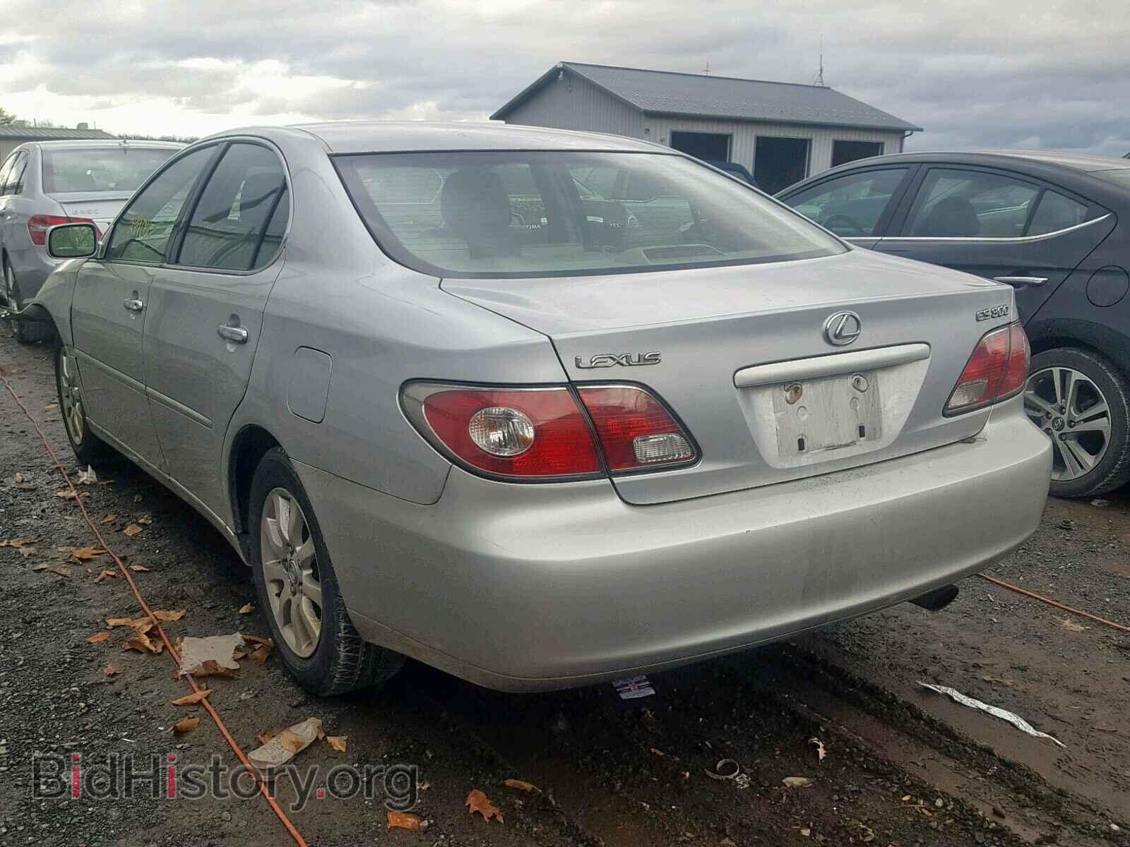2002 LEXUS ES300 - VIN: JTHBF30G520069550 - Фото 3