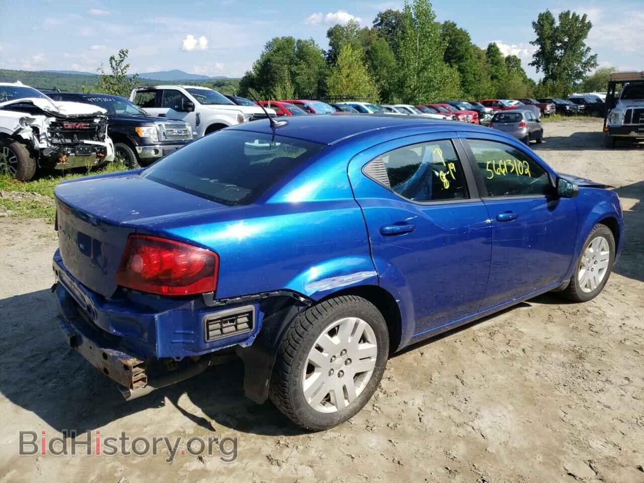 2013 DODGE AVENGER - VIN: 1C3CDZAG3DN757084 - Фото 4