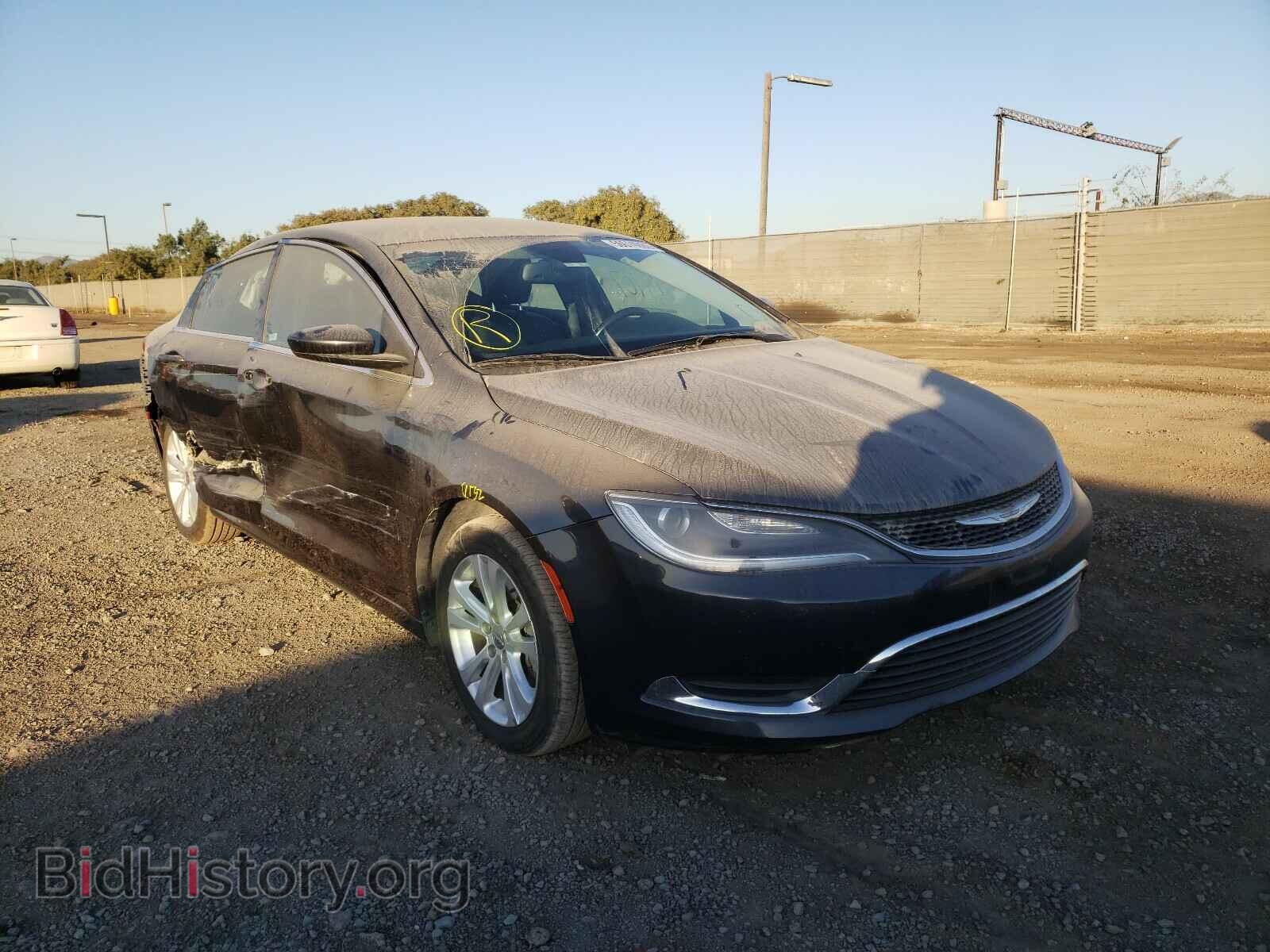 Фотография 1C3CCCAB6GN191995 - CHRYSLER 200 2016