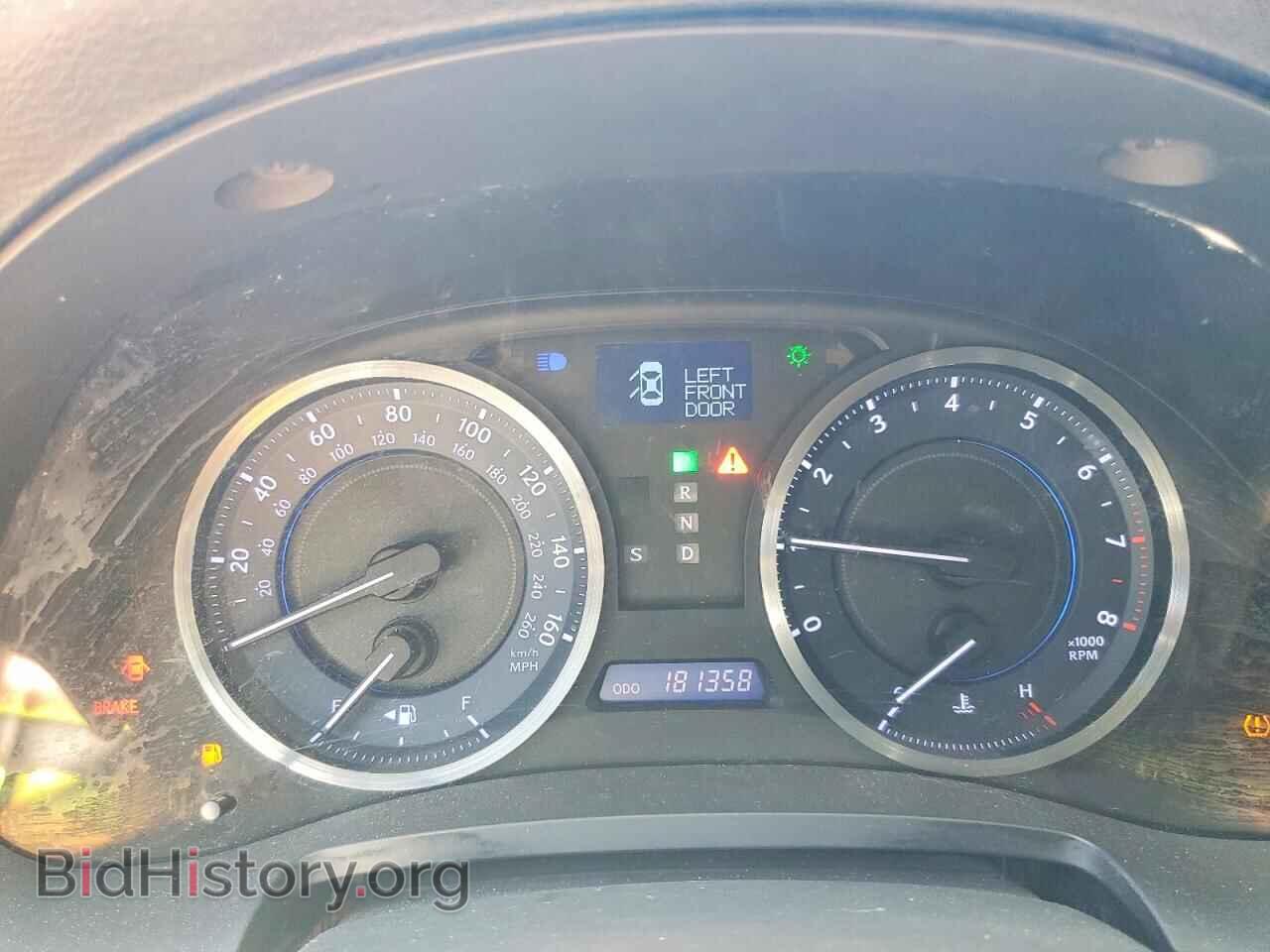 2012 LEXUS IS - VIN: JTHBF5C22C5184106 - Photo 9