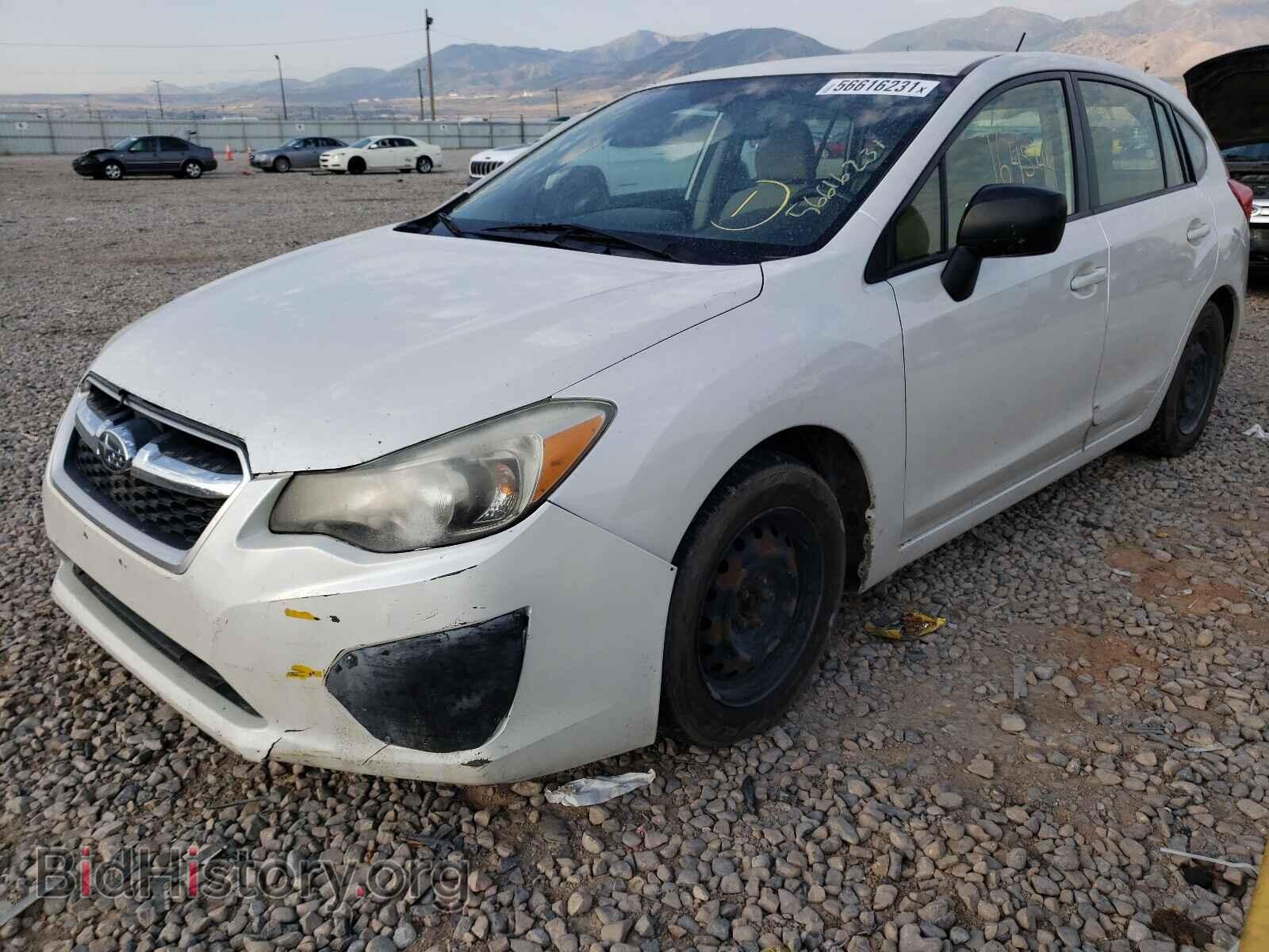 2012 SUBARU IMPREZA - VIN: JF1GPAA66CH238143 - Фото 2
