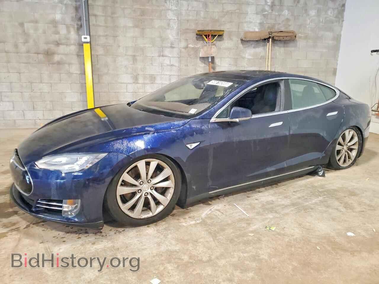 Photo 5YJSA1H26FFP74829 - TESLA MODEL S 2015
