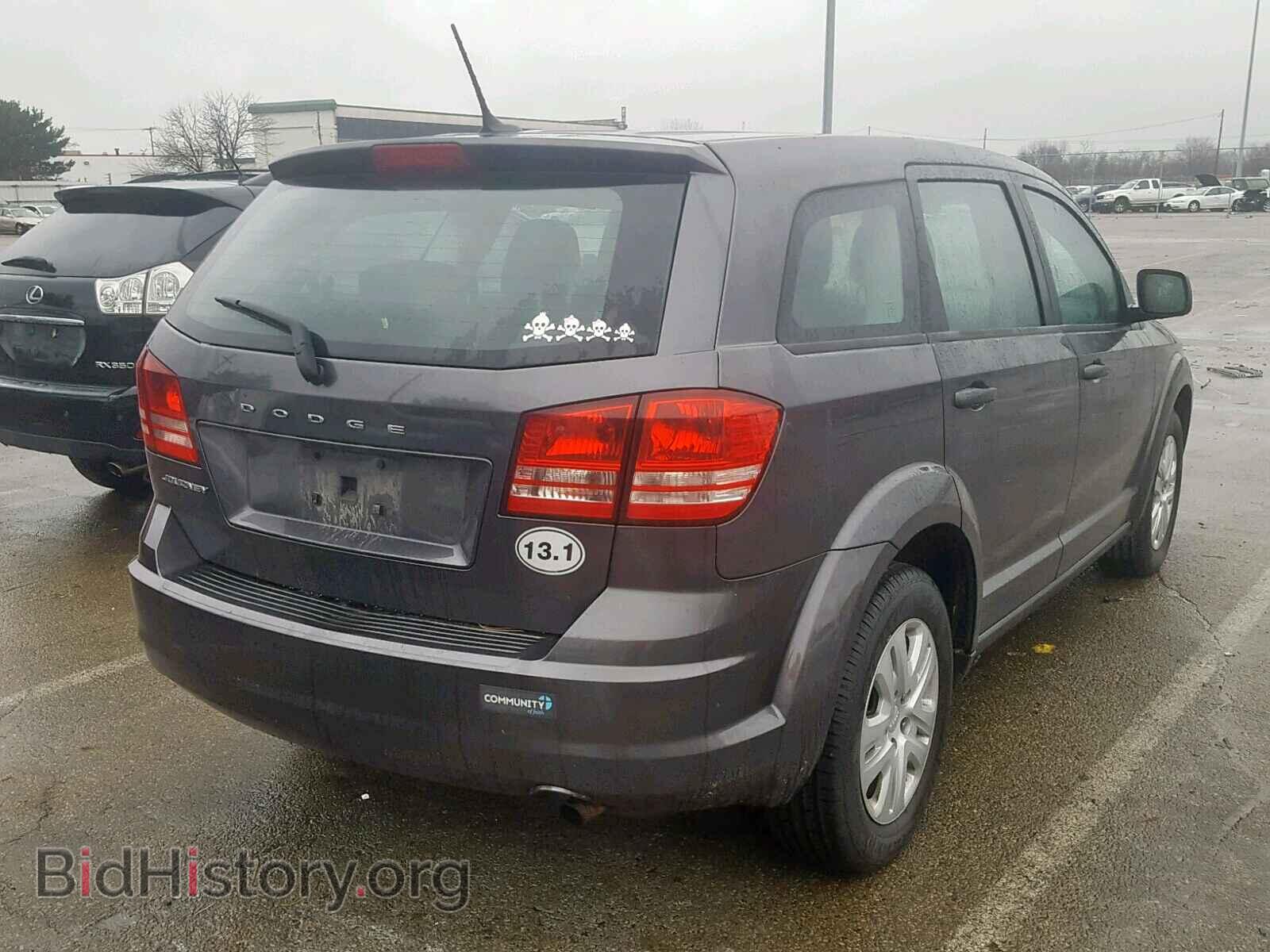 2014 DODGE JOURNEY SE - VIN: 3C4PDCAB2ET149542 - Фото 4