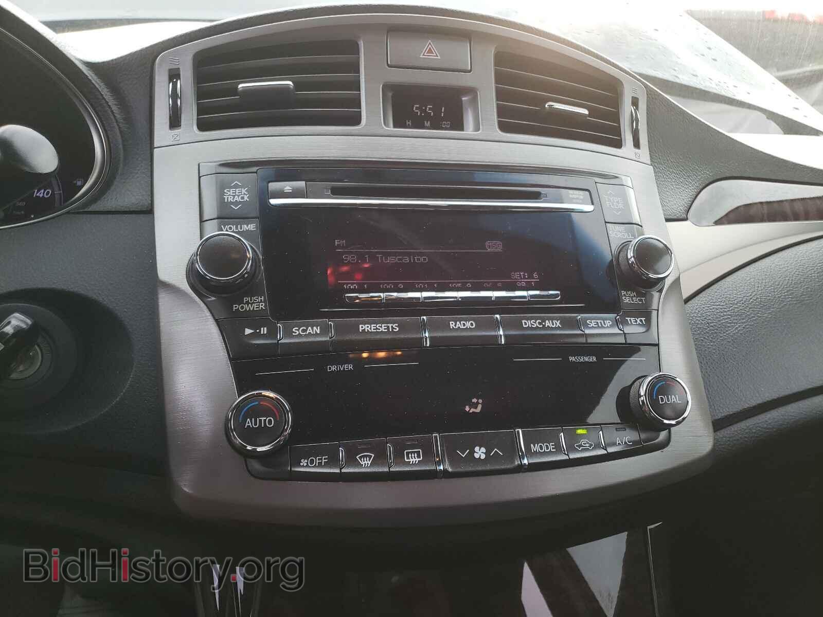 2011 TOYOTA AVALON - VIN: 4T1BK3DB8BU405708 - Фото 9