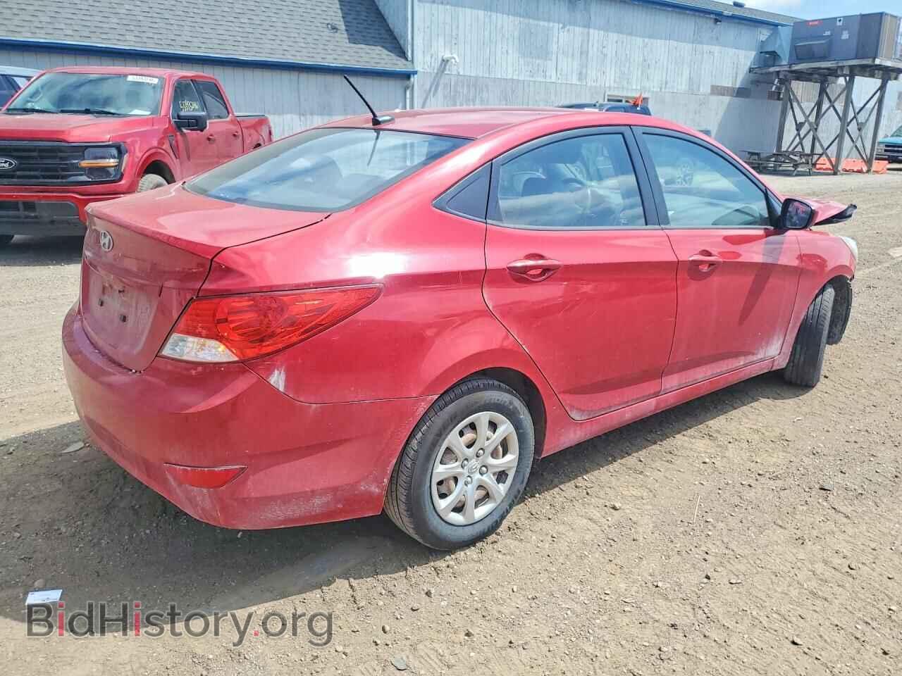 2013 HYUNDAI ACCENT - VIN: KMHCT4AE3DU385134 - Фото 3
