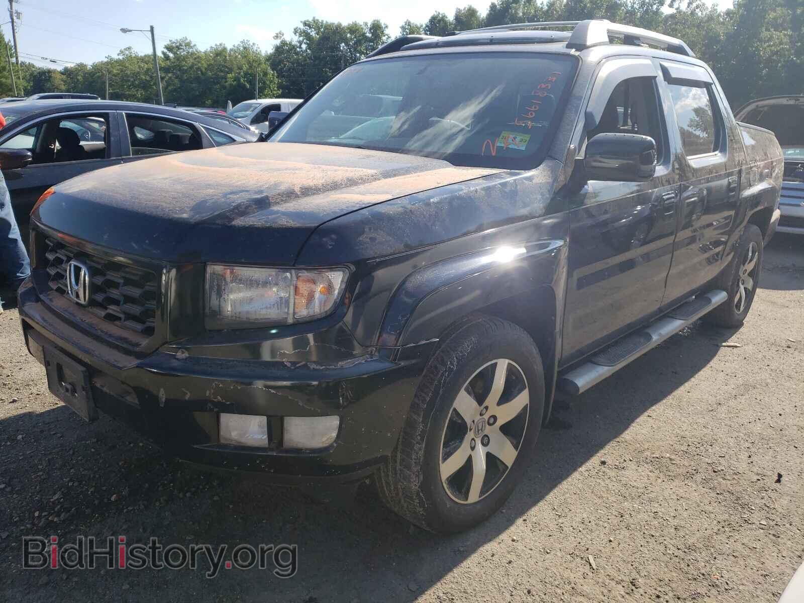 2014 HONDA RIDGELINE - VIN: 5FPYK1F63EB010763 - Фото 2