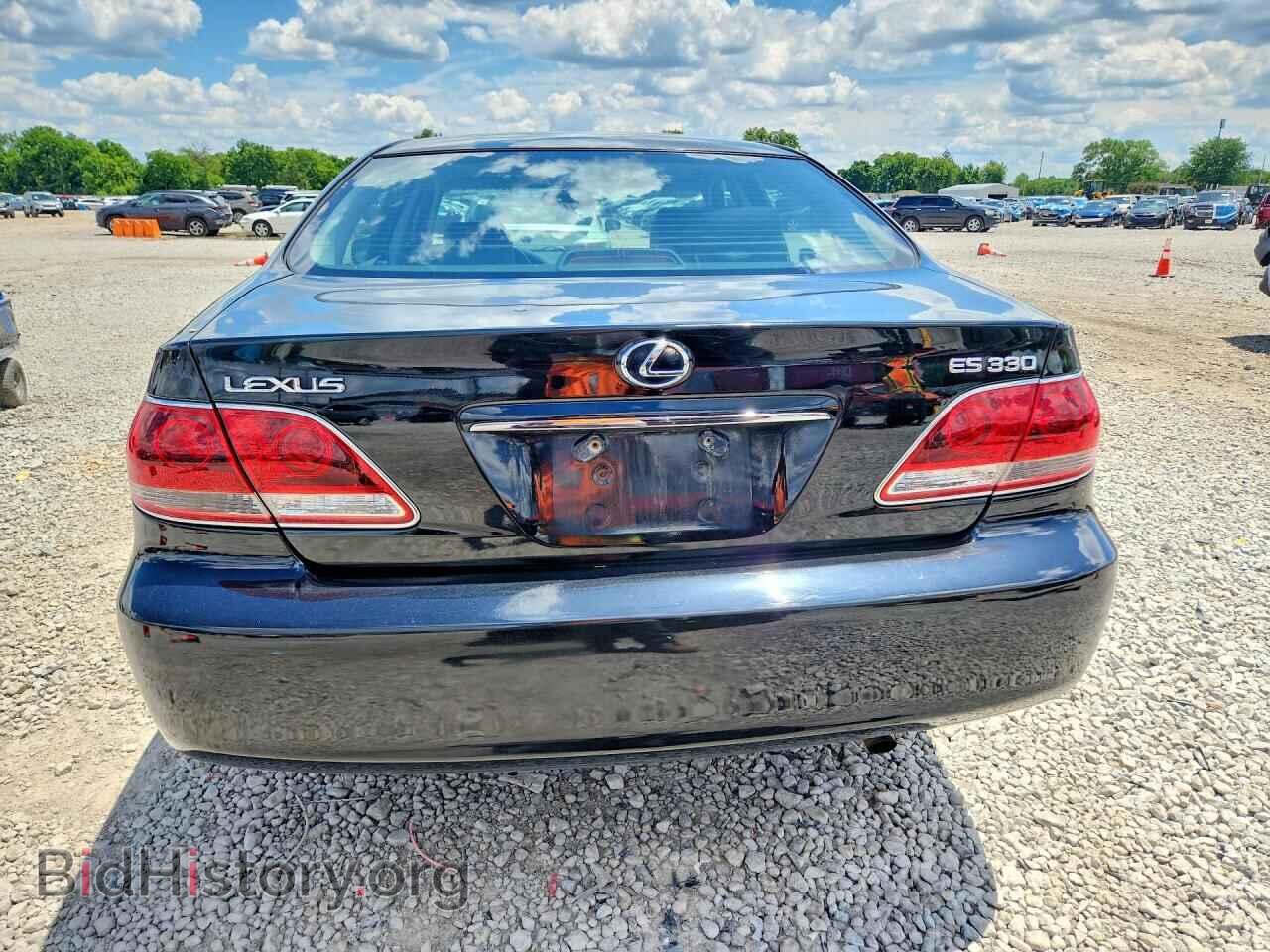 2005 LEXUS ES330 - VIN: JTHBA30G855092259 - Фото 6