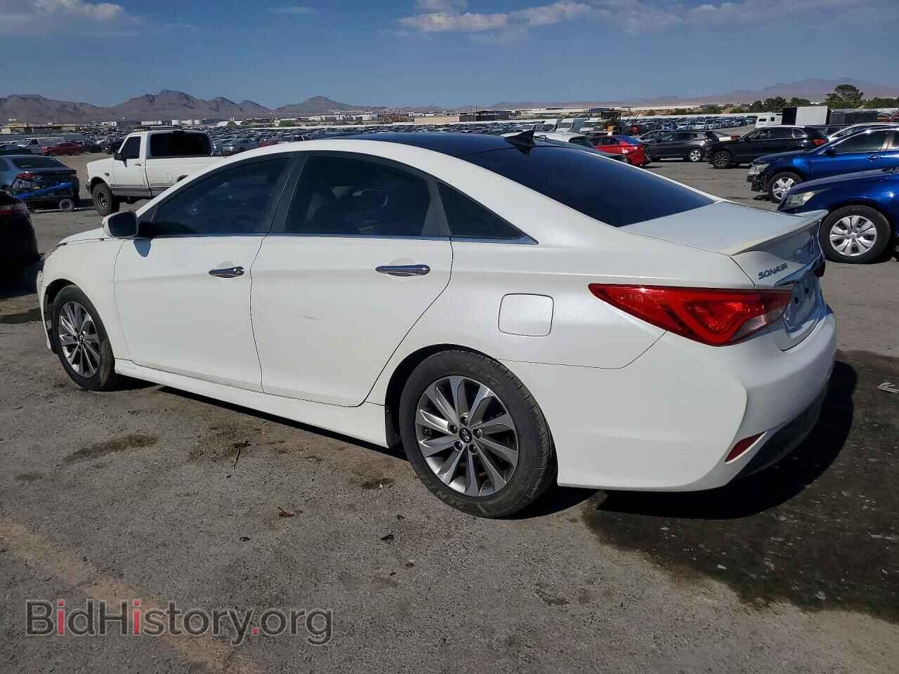 2014 HYUNDAI SONATA - VIN: 5NPEC4AC6EH931657 - Фото 2
