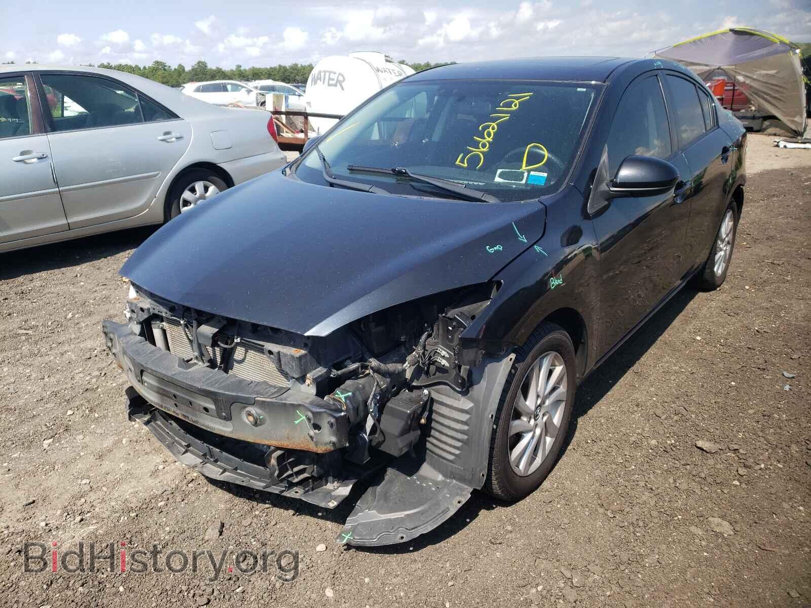 2013 MAZDA 3 - VIN: JM1BL1V84D1714458 - Фото 2