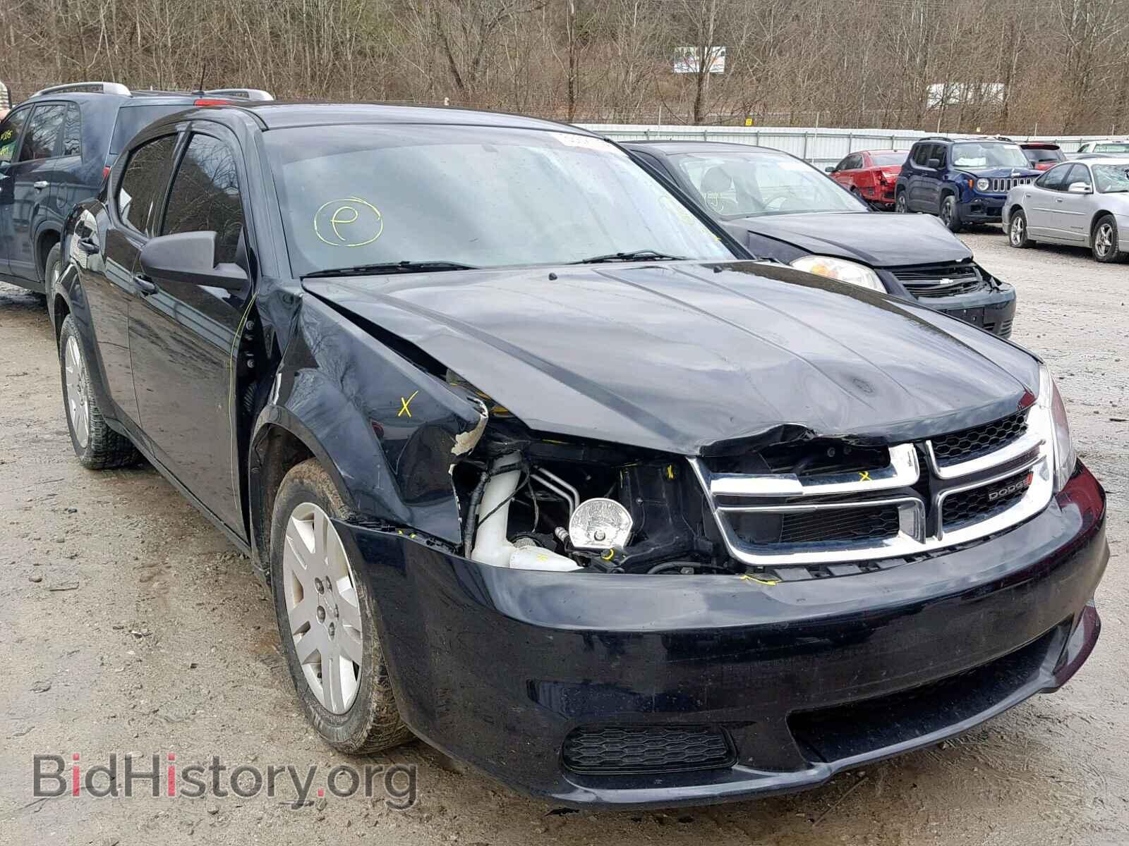 Photo 1C3CDZAB3EN175296 - DODGE AVENGER 2014