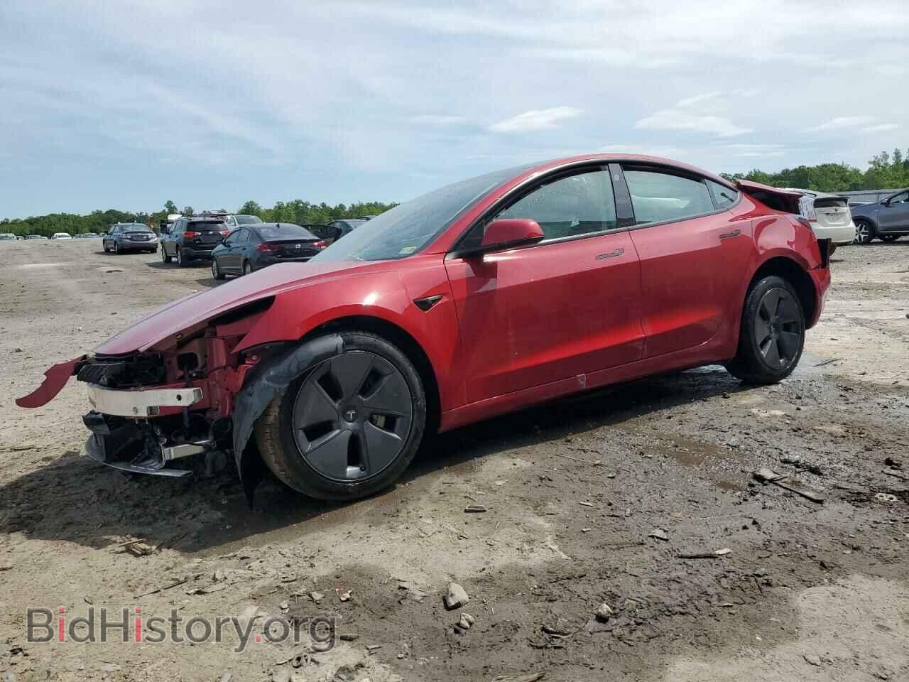 Фотография 5YJ3E1EA0NF368841 - TESLA MODEL 3 2022
