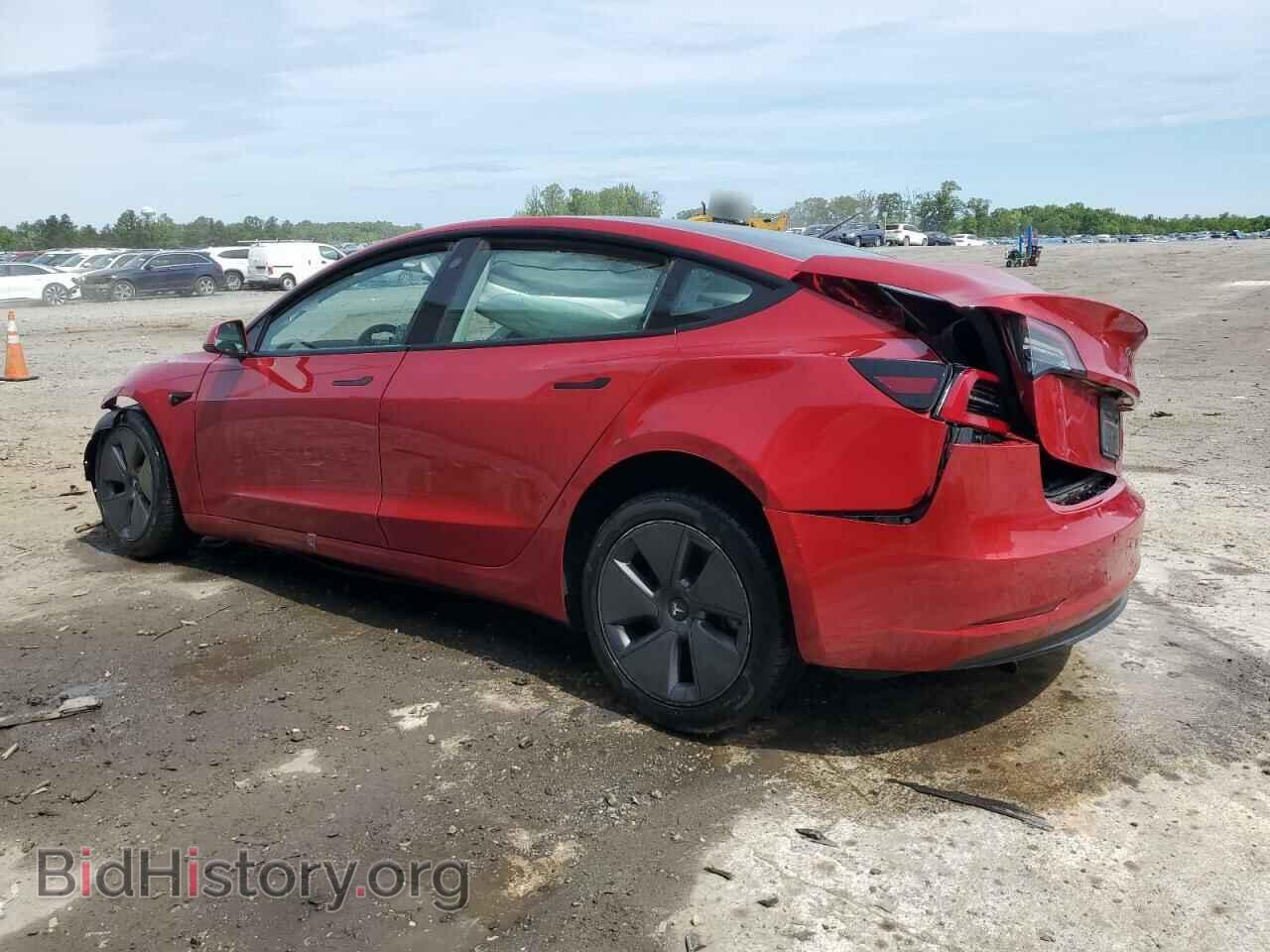 2022 TESLA MODEL 3 - VIN: 5YJ3E1EA0NF368841 - Фото 2