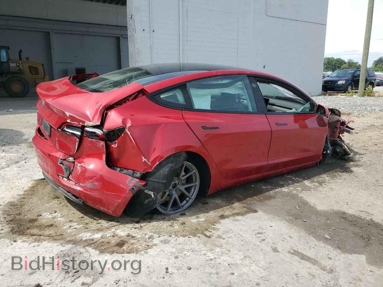 2022 TESLA MODEL 3 - VIN: 5YJ3E1EA0NF368841 - Фото 3