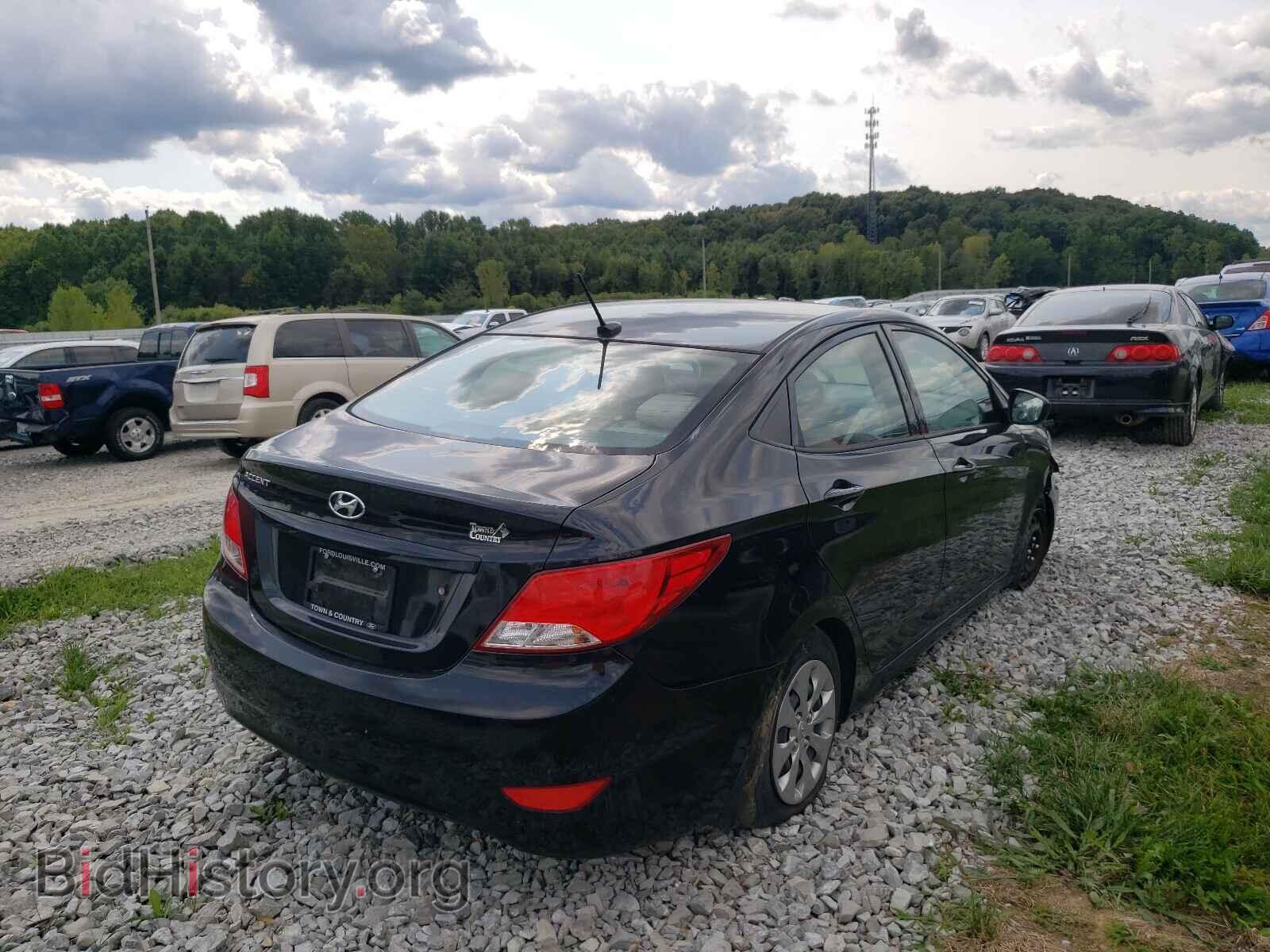 2017 HYUNDAI ACCENT - VIN: KMHCT4AEXHU333523 - Фото 4