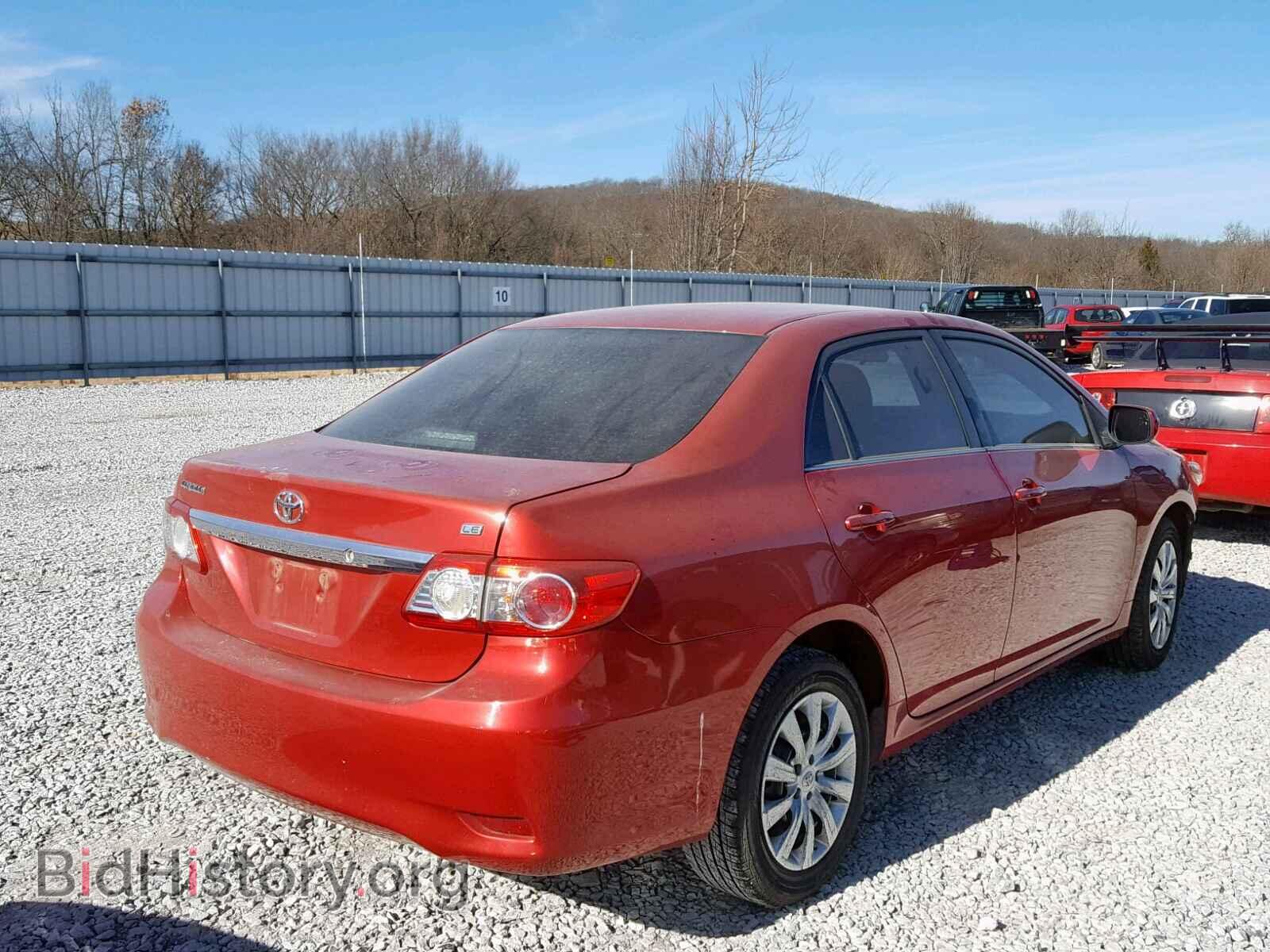 2013 TOYOTA COROLLA BA - VIN: 2T1BU4EE6DC961951 - Фото 4