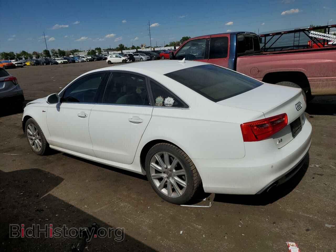 2012 AUDI A6 - VIN: WAUHGAFC8CN146205 - Фото 2
