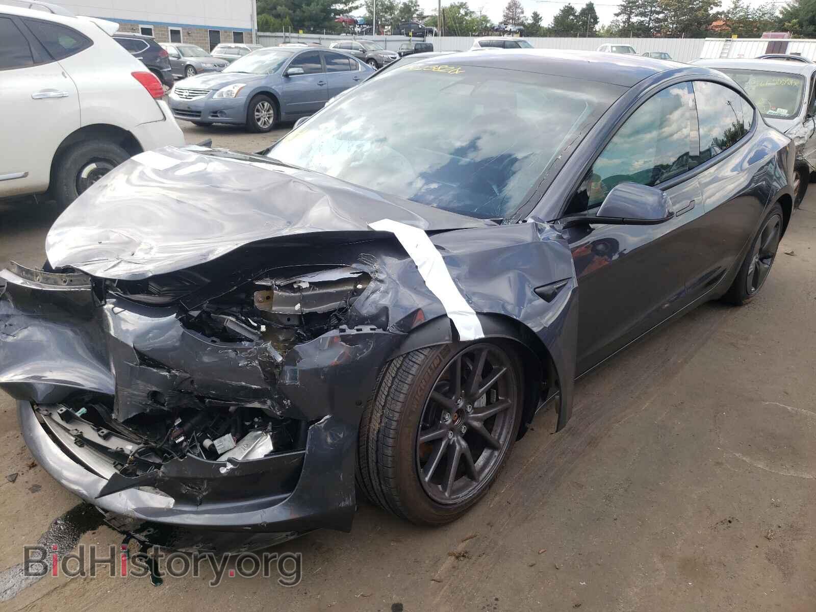 2018 TESLA MODEL 3 - VIN: 5YJ3E1EB6JF066490 - Фото 2