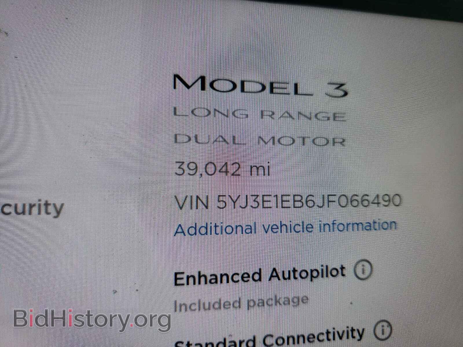 2018 TESLA MODEL 3 - VIN: 5YJ3E1EB6JF066490 - Фото 8