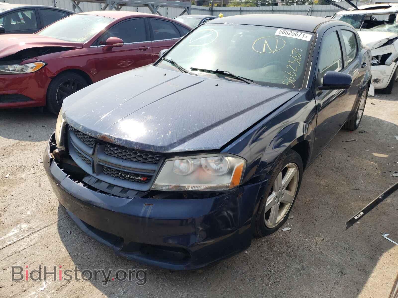 2013 DODGE AVENGER - VIN: 1C3CDZCB1DN681012 - Фото 2