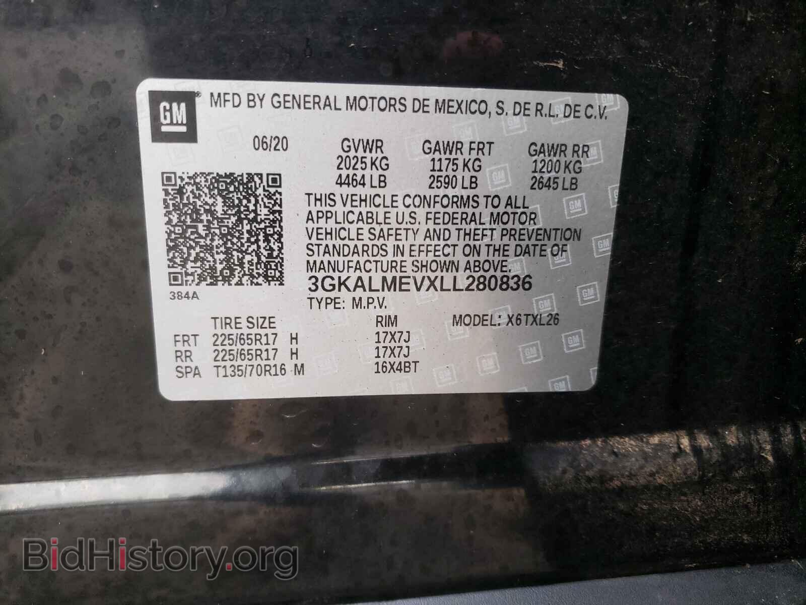 2020 GMC TERRAIN - VIN: 3GKALMEVXLL280836 - Фото 10