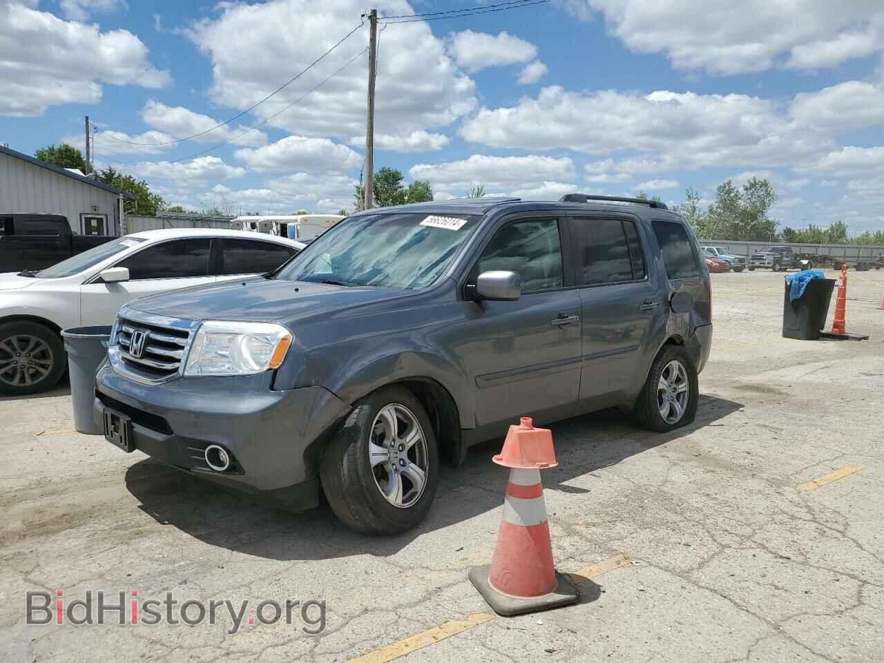 Photo 5FNYF4H55CB037060 - HONDA PILOT 2012