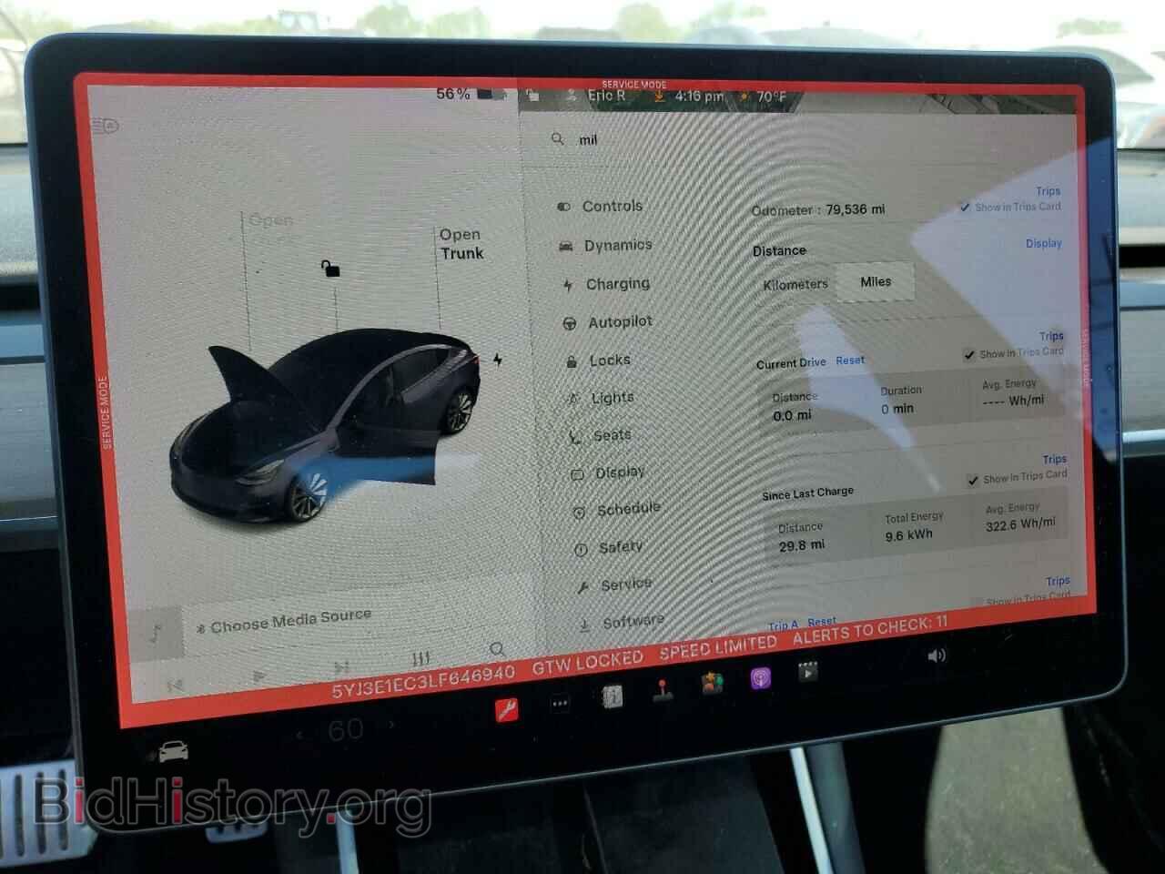 2020 TESLA MODEL 3 - VIN: 5YJ3E1EC3LF646940 - Photo 9