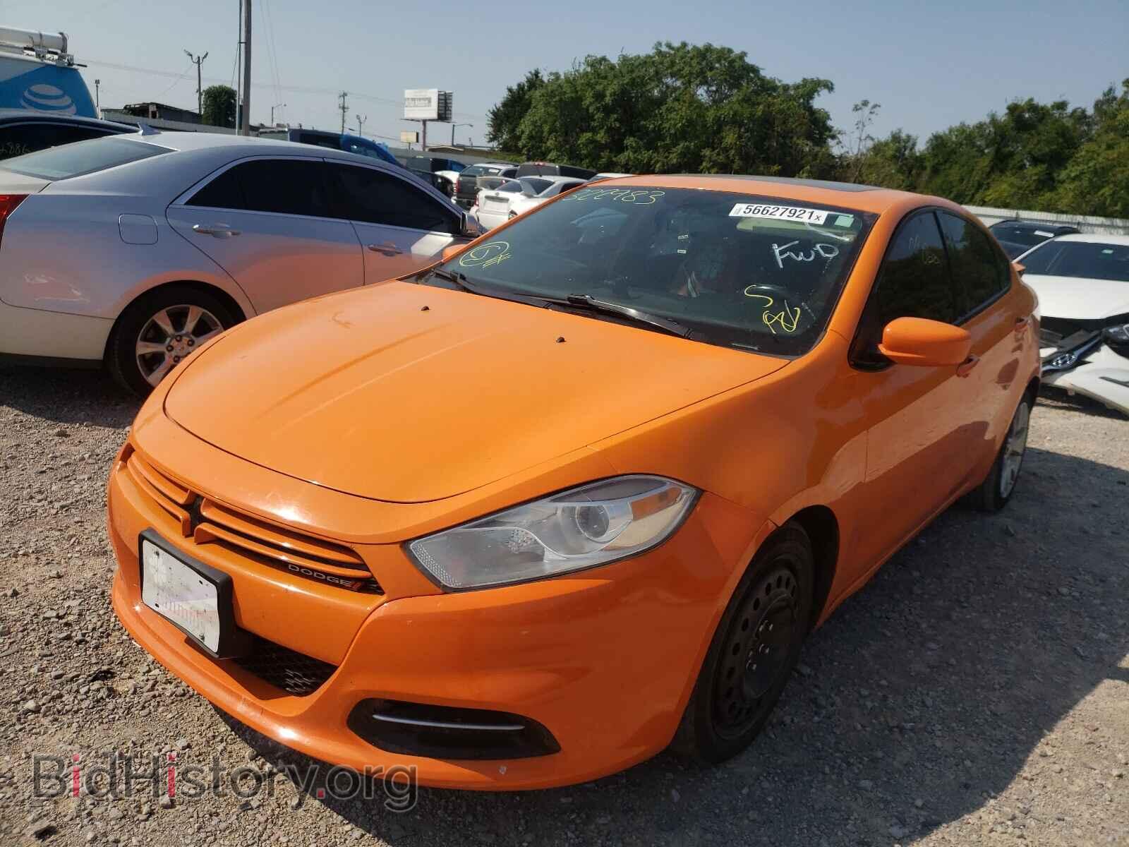 2013 DODGE DART - VIN: 1C3CDFBA1DD322983 - Фото 2