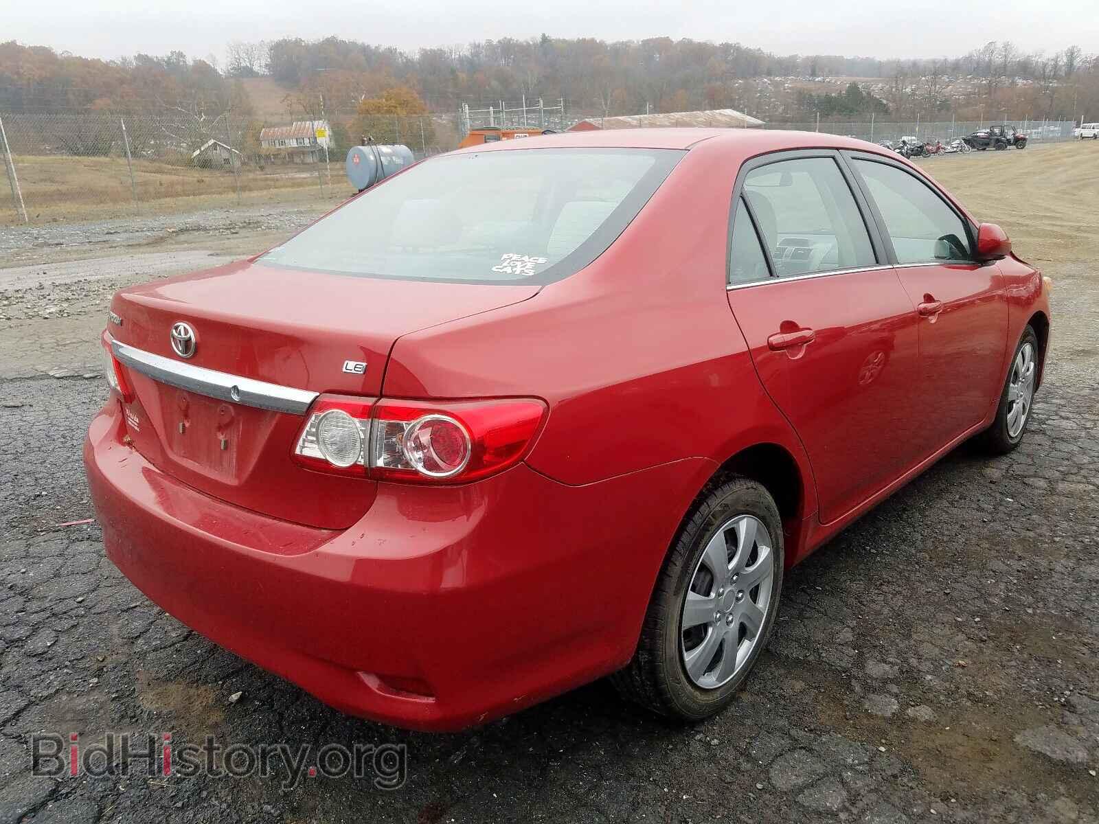 2013 TOYOTA COROLLA BA - VIN: 2T1BU4EE4DC027674 - Фото 4