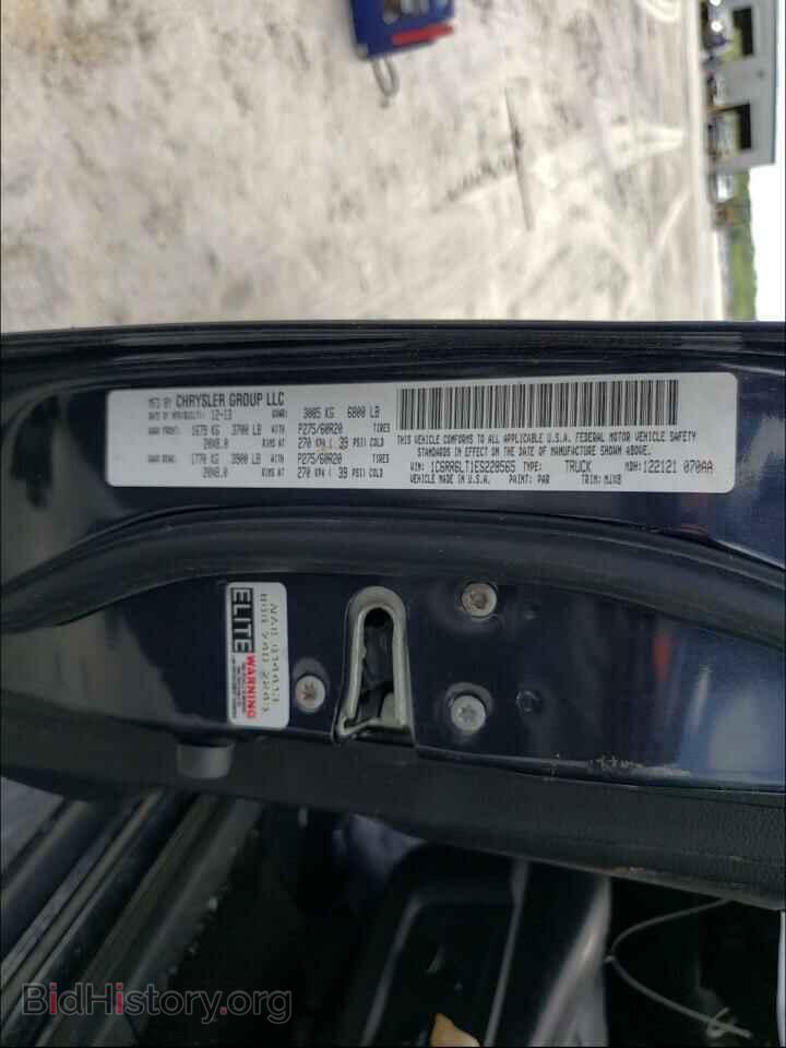 2014 RAM 1500 - VIN: 1C6RR6LT1ES228565 - Фото 10