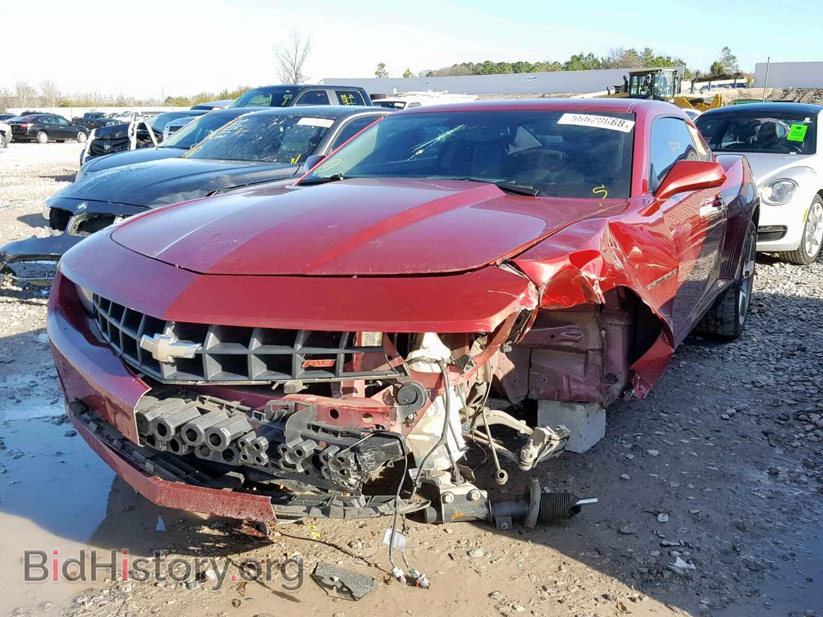 2011 CHEVROLET CAMARO - VIN: 2G1FC1ED2B9137963 - Фото 2