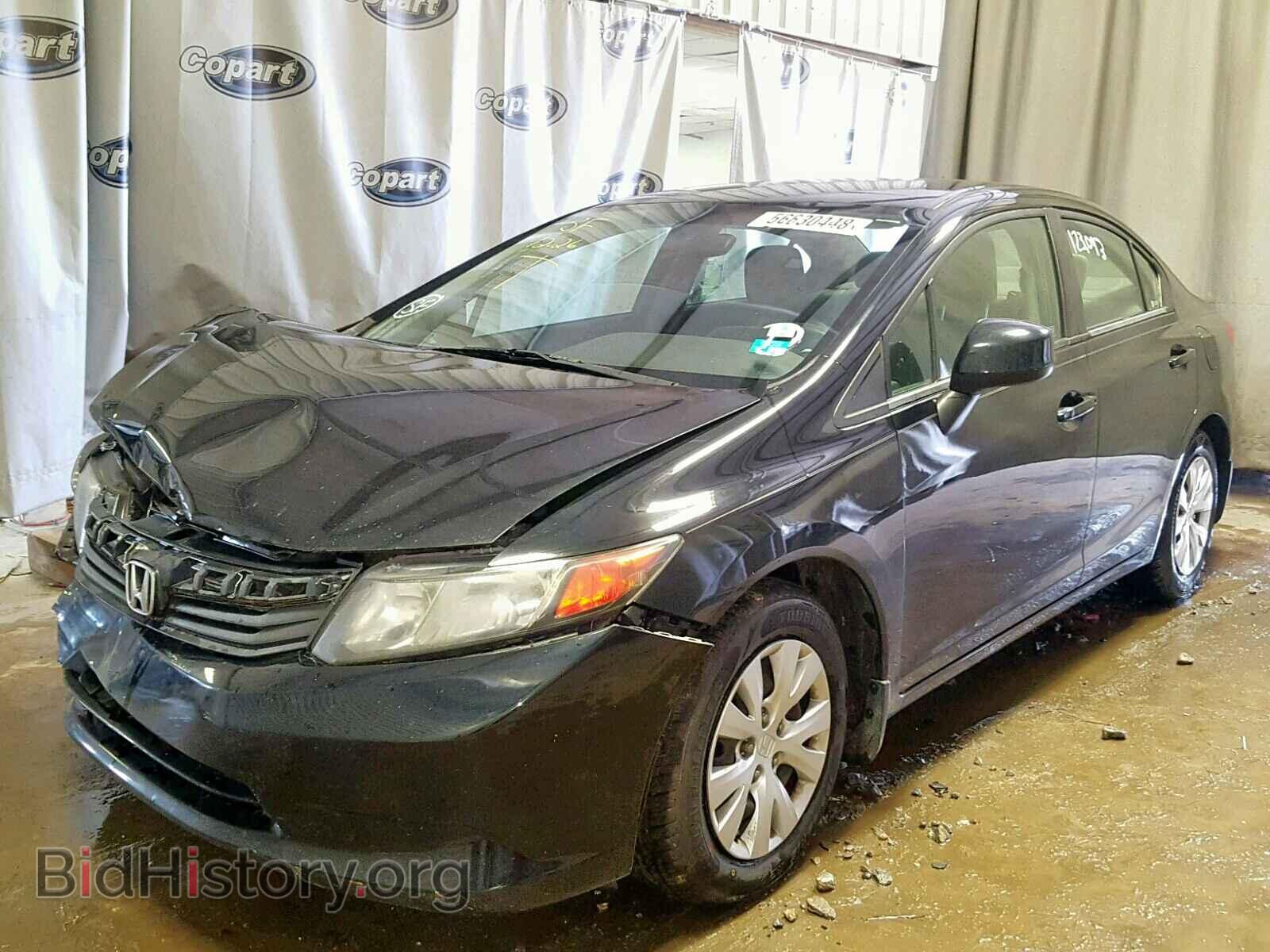 2012 HONDA CIVIC LX - VIN: 19XFB2F54CE086556 - Фото 2